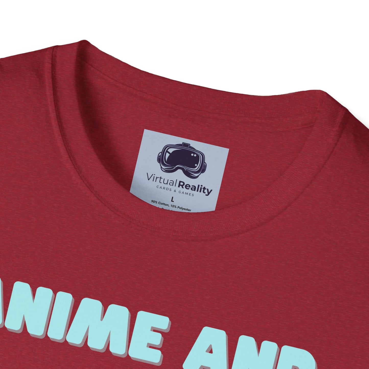 Anime and Chill - Unisex Softstyle T-Shirt - Anime shirt