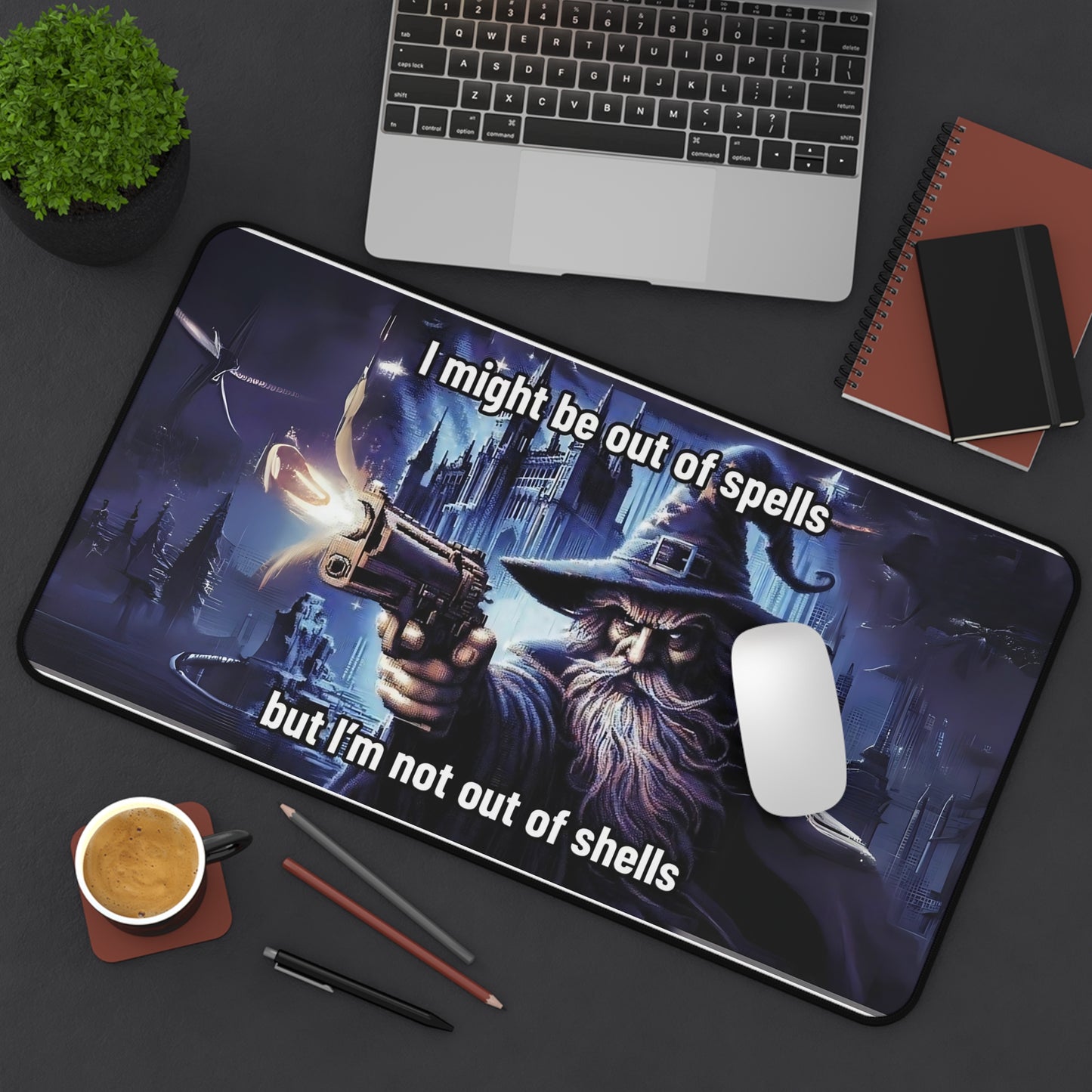 Out of Spells Desk Mat