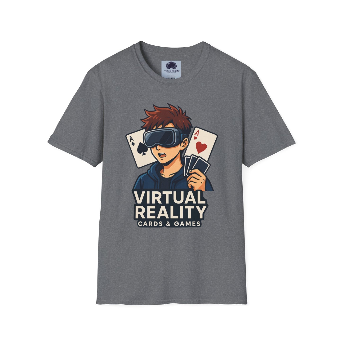 VRCG ♂️ - Unisex Softstyle T-Shirt - Trippy 420 Teeshirt - Psychedelic Mushrooms