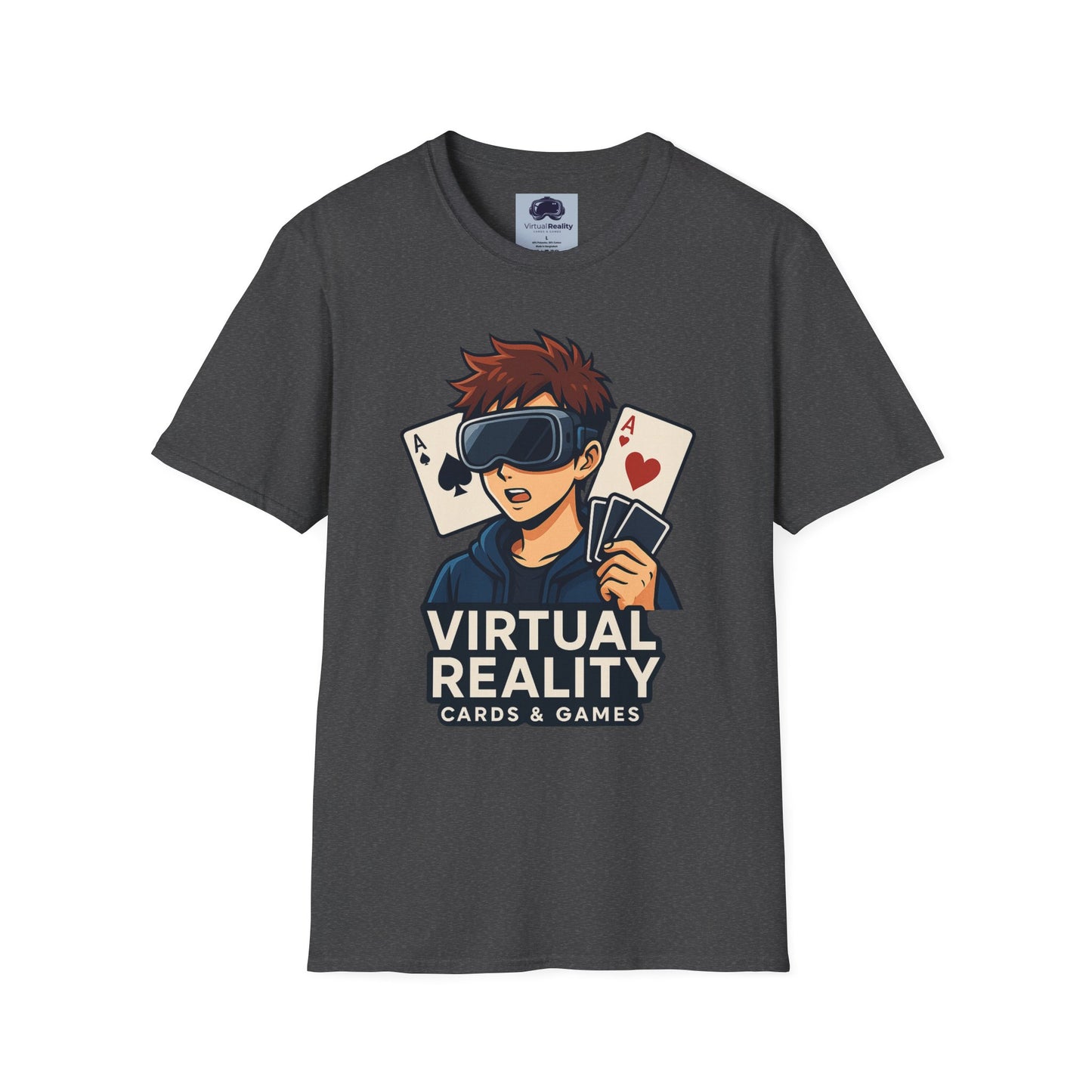 VRCG ♂️ - Unisex Softstyle T-Shirt - Trippy 420 Teeshirt - Psychedelic Mushrooms