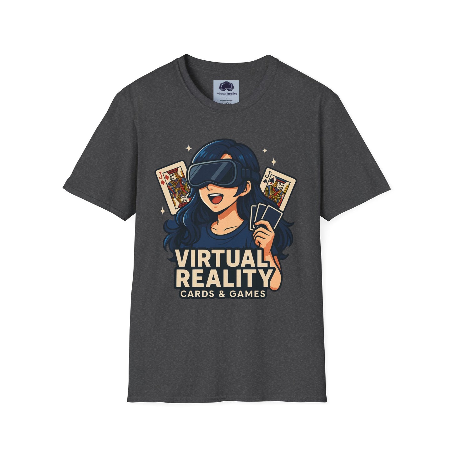 VRCG ♀️ - Unisex Softstyle T-Shirt - Trippy 420 Teeshirt - Psychedelic Mushrooms