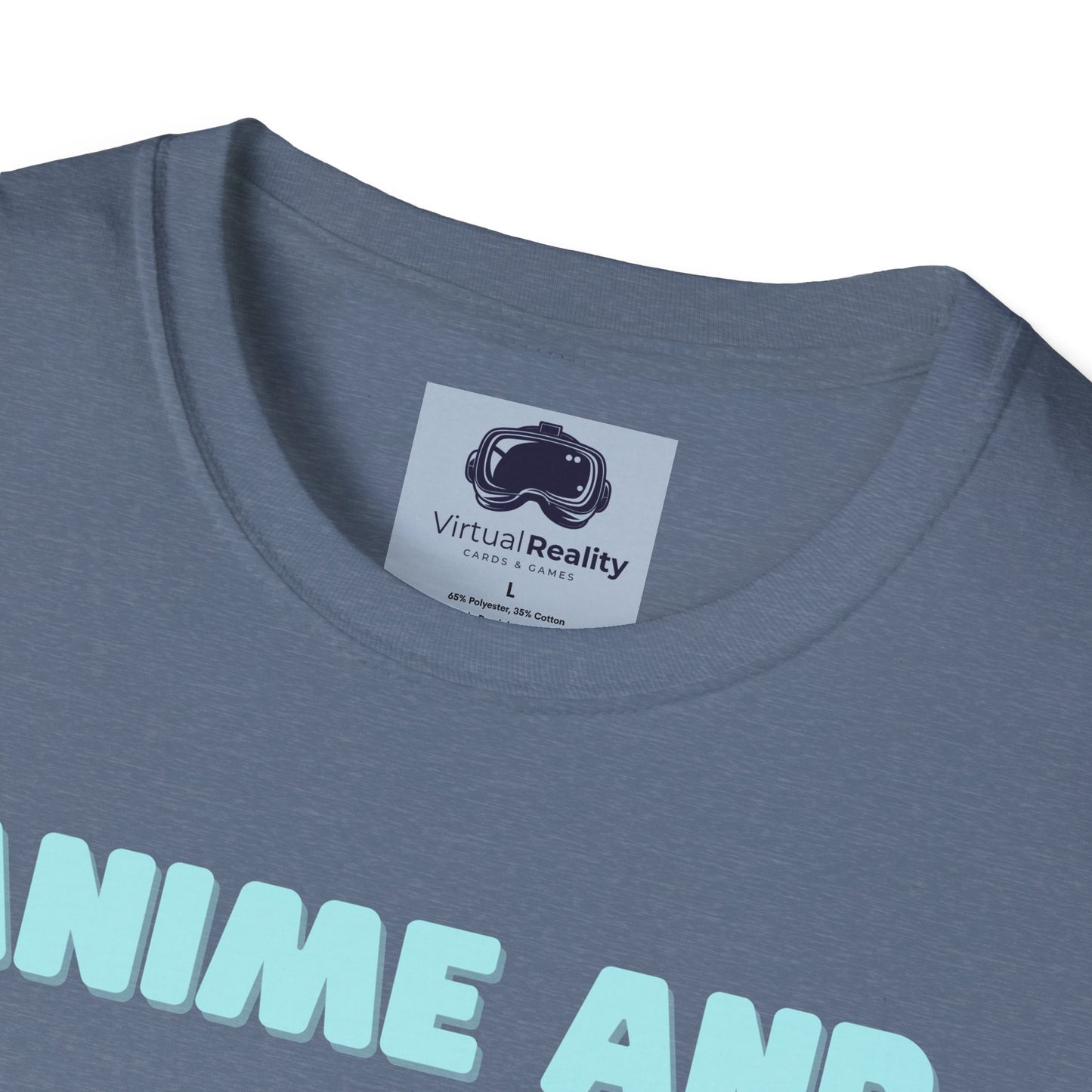 Anime and Chill - Unisex Softstyle T-Shirt - Anime shirt