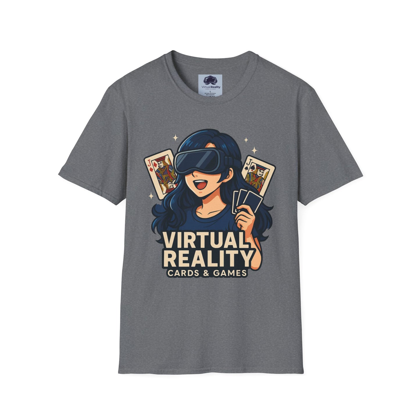 VRCG ♀️ - Unisex Softstyle T-Shirt - Trippy 420 Teeshirt - Psychedelic Mushrooms