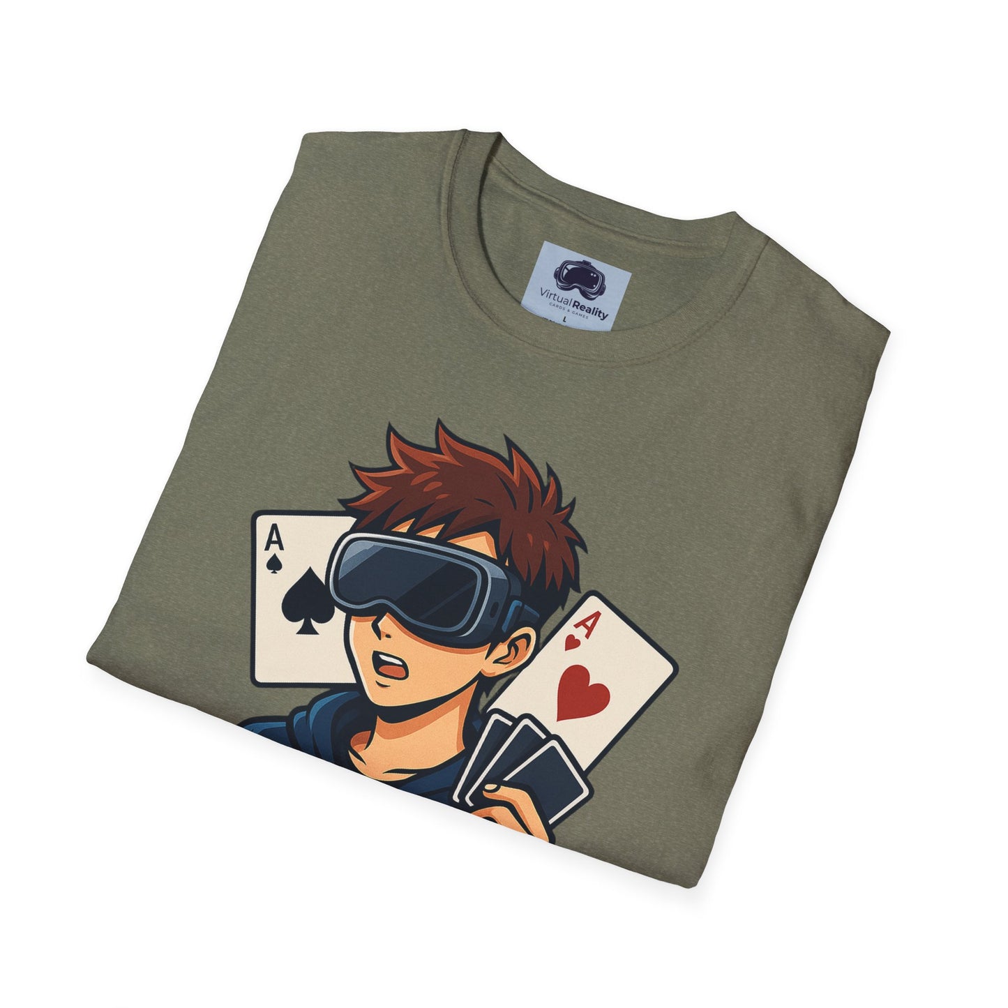 VRCG ♂️ - Unisex Softstyle T-Shirt - Trippy 420 Teeshirt - Psychedelic Mushrooms