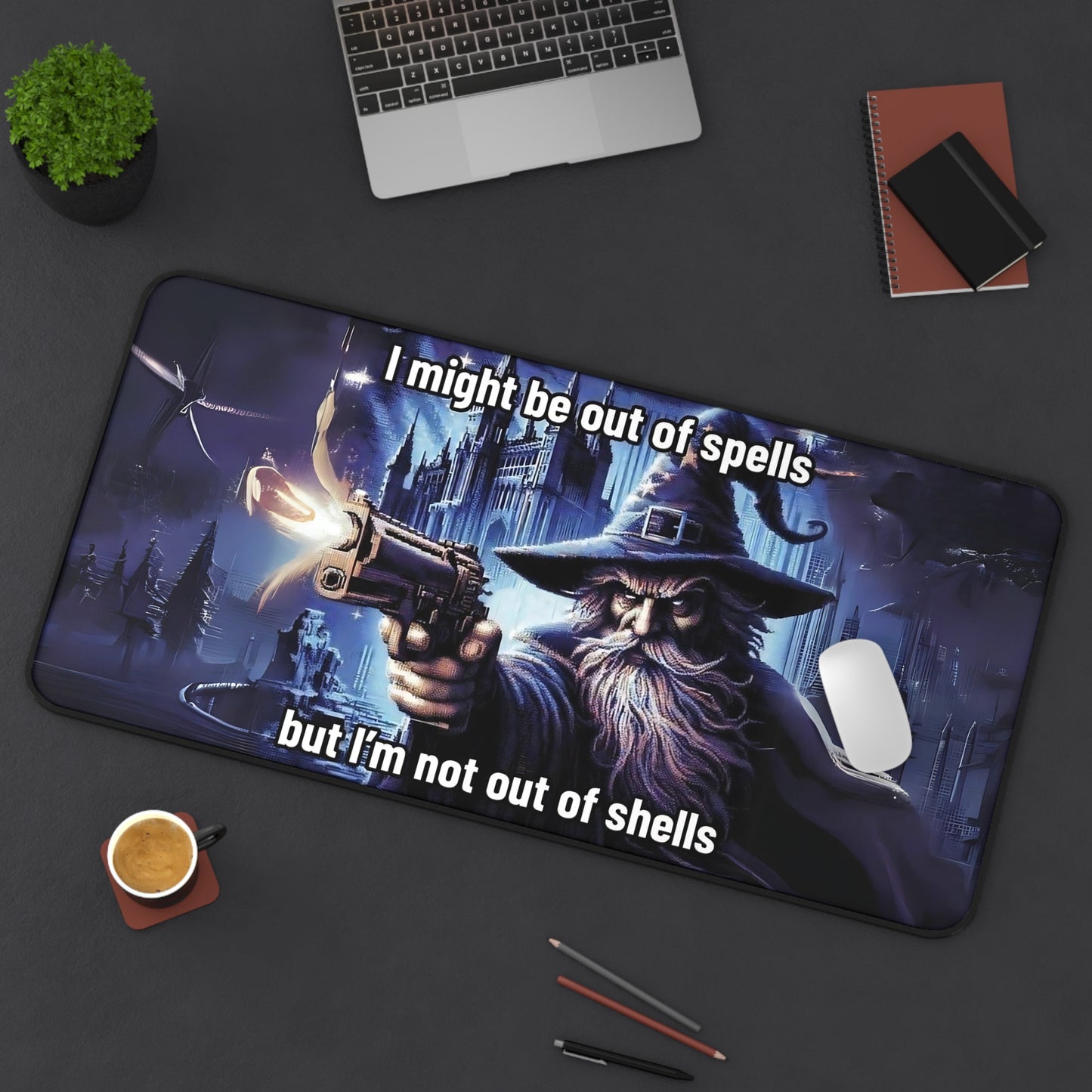 Out of Spells Desk Mat