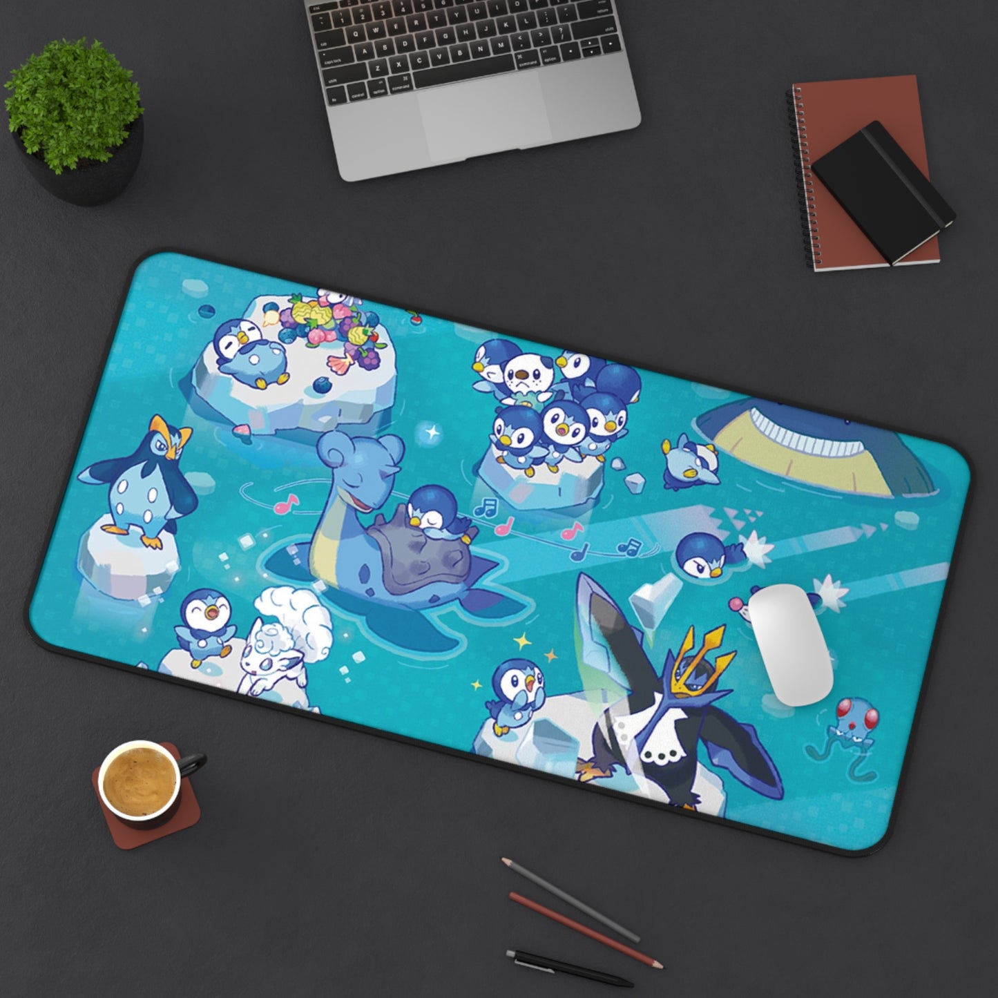 Penguin Monster Desk Mat