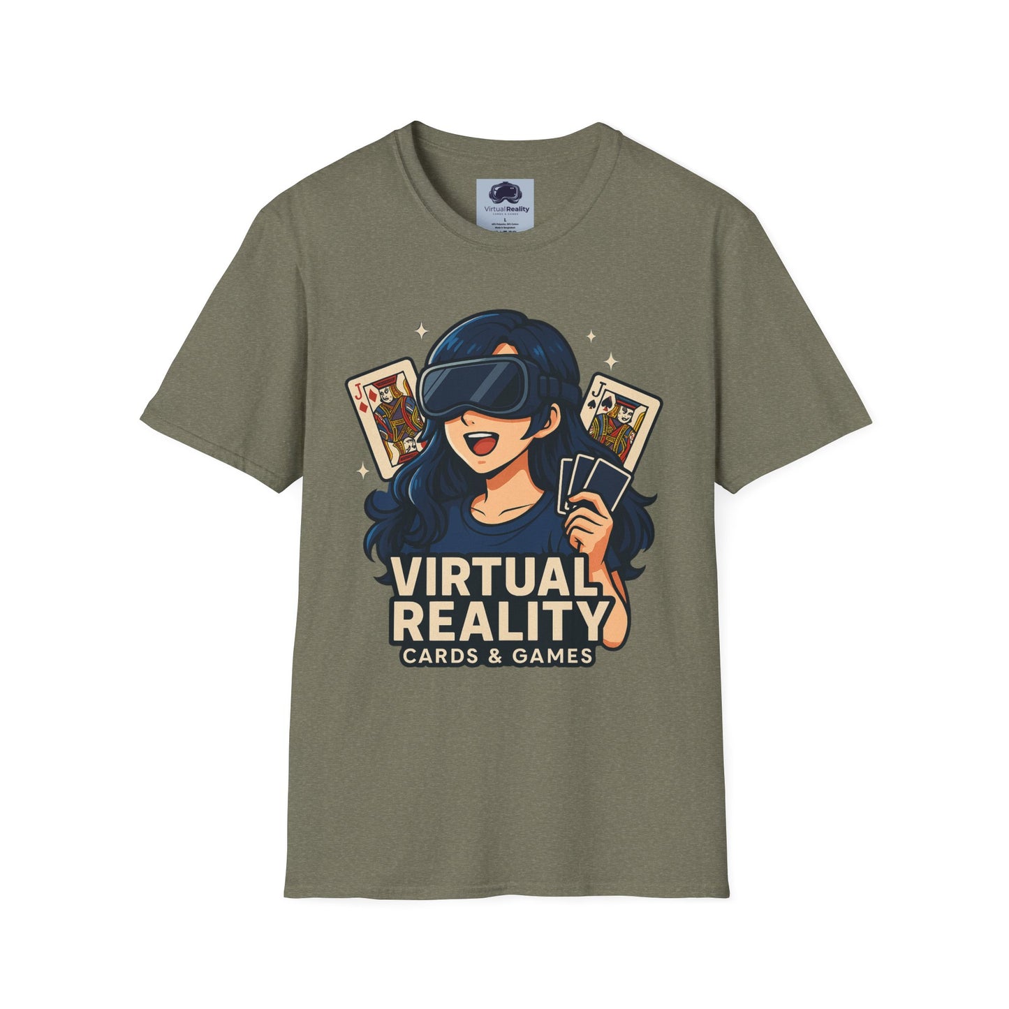 VRCG ♀️ - Unisex Softstyle T-Shirt - Trippy 420 Teeshirt - Psychedelic Mushrooms