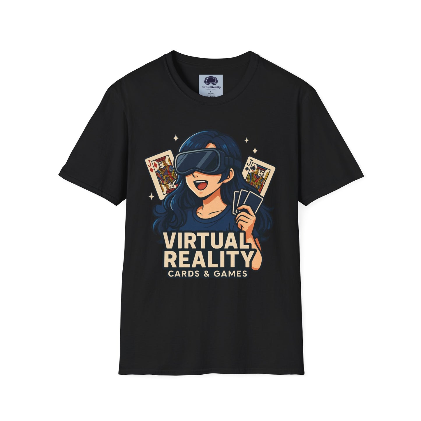 VRCG ♀️ - Unisex Softstyle T-Shirt - Trippy 420 Teeshirt - Psychedelic Mushrooms