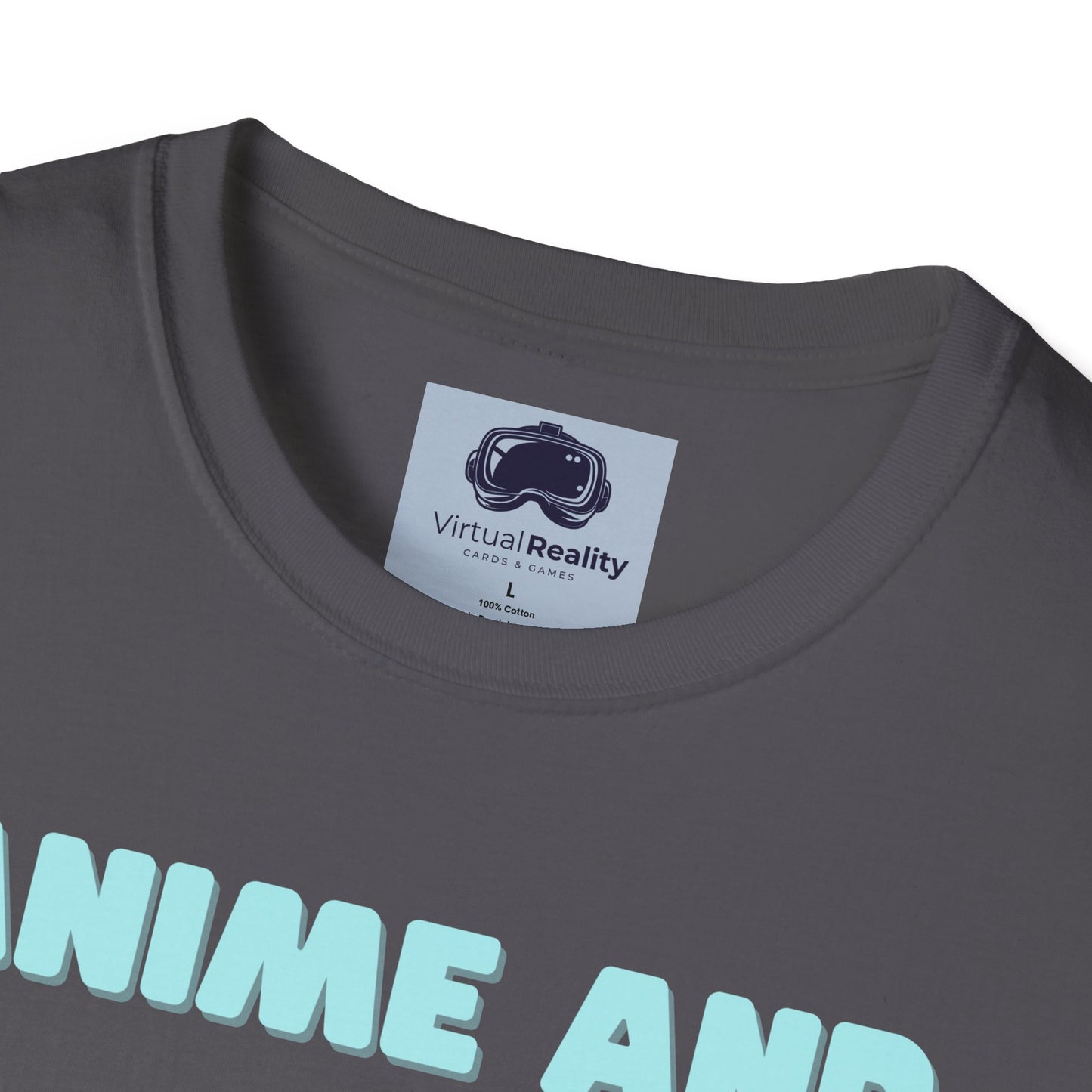 Anime and Chill - Unisex Softstyle T-Shirt - Anime shirt