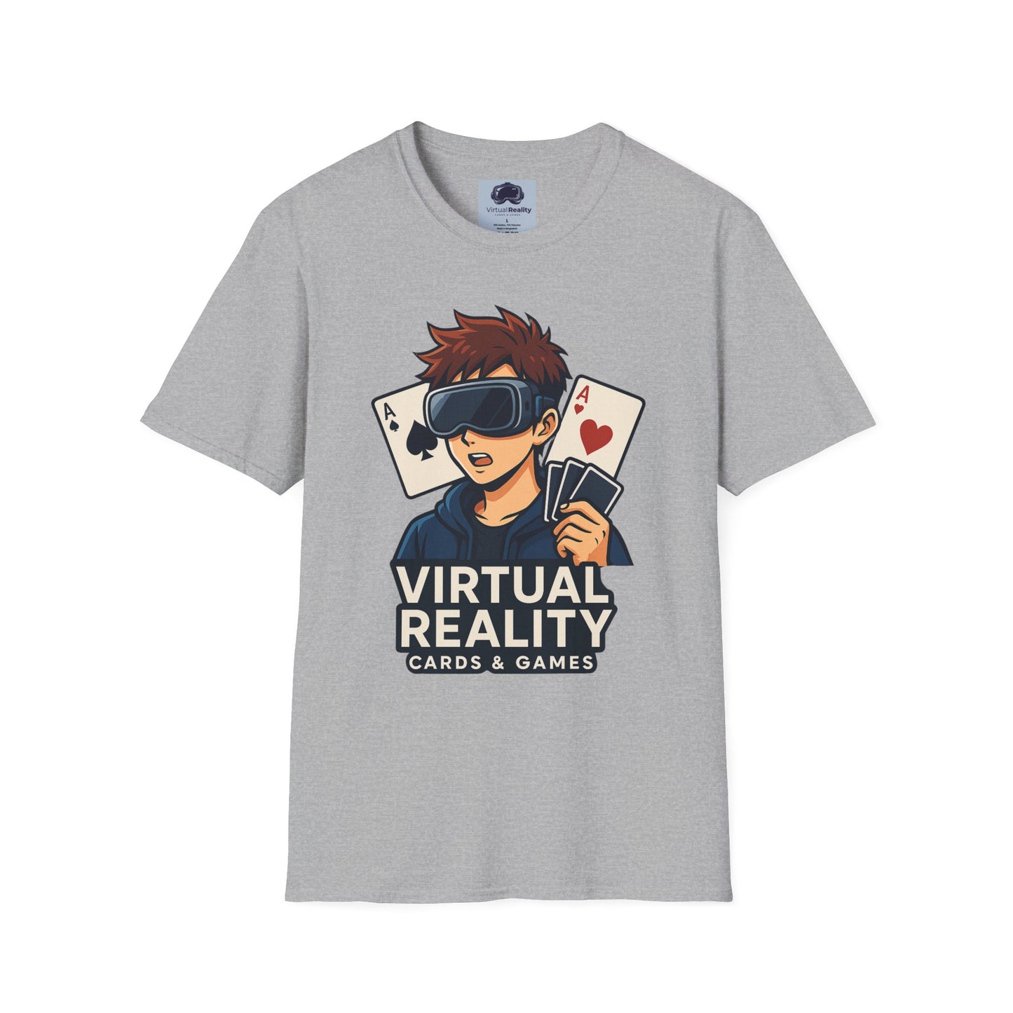 VRCG ♂️ - Unisex Softstyle T-Shirt - Trippy 420 Teeshirt - Psychedelic Mushrooms
