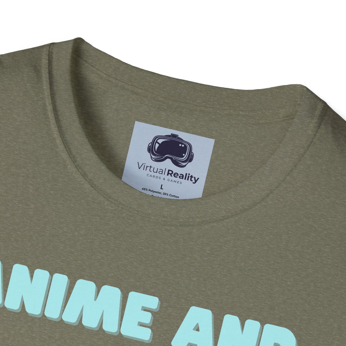 Anime and Chill - Unisex Softstyle T-Shirt - Anime shirt