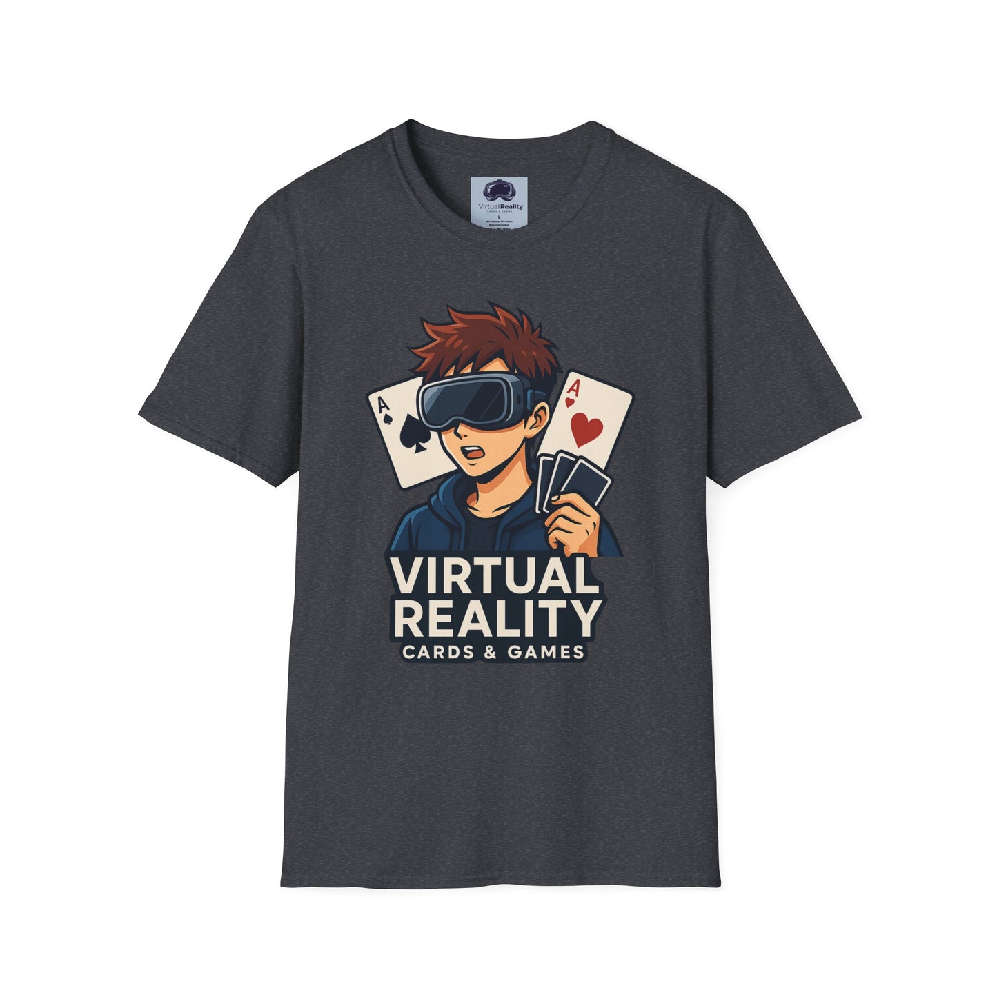 VRCG ♂️ - Unisex Softstyle T-Shirt - Trippy 420 Teeshirt - Psychedelic Mushrooms