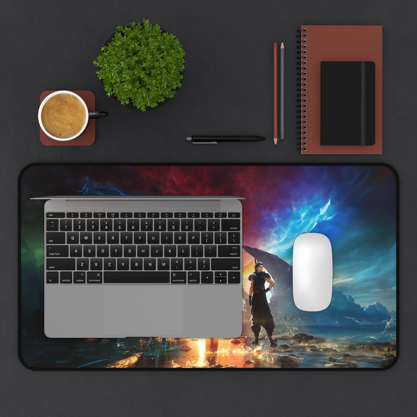 Fantasy Color Cloud Desk Mat