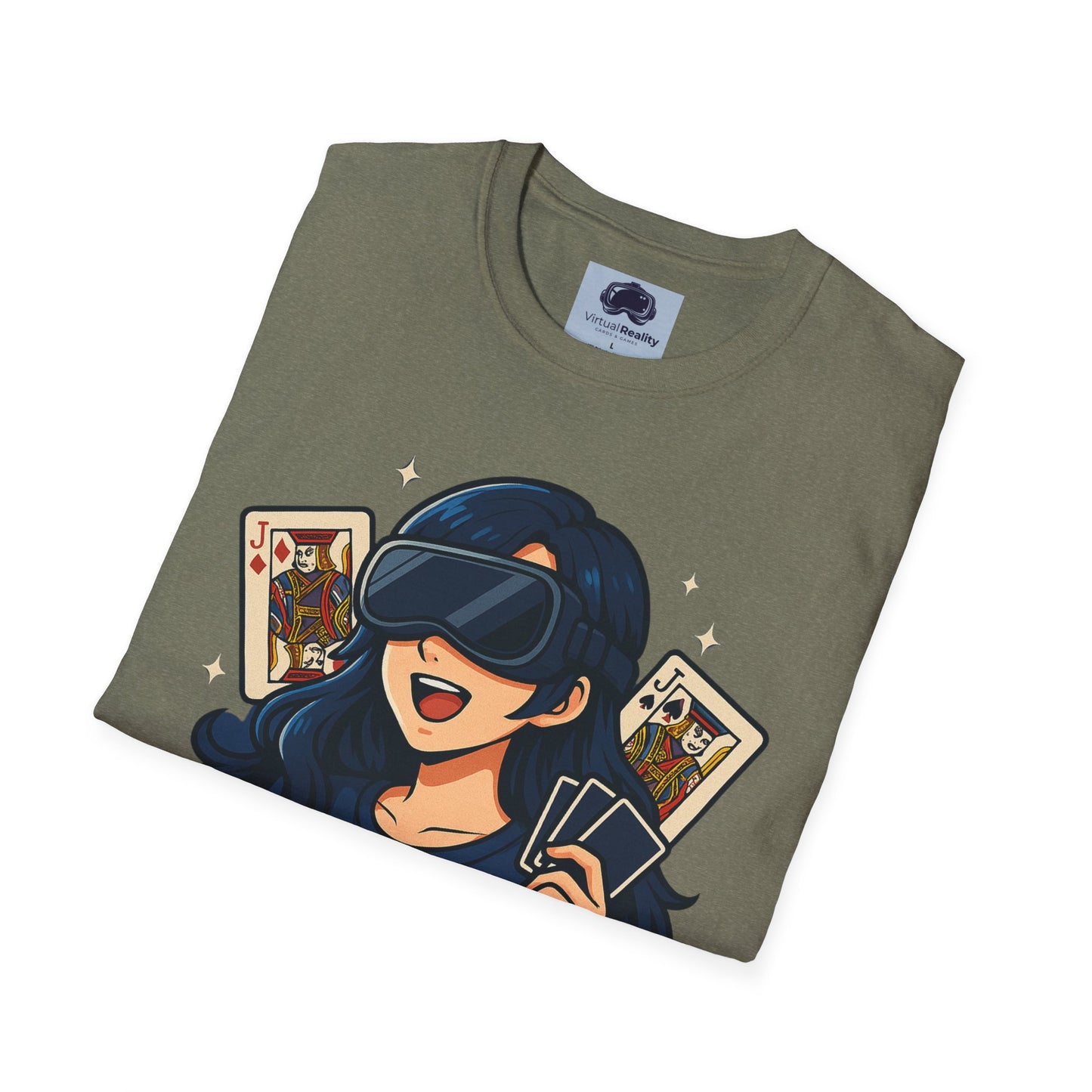 VRCG ♀️ - Unisex Softstyle T-Shirt - Trippy 420 Teeshirt - Psychedelic Mushrooms