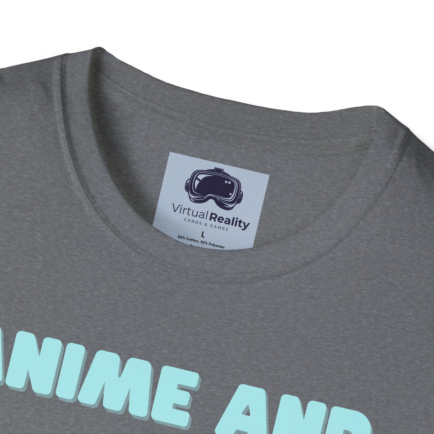 Anime and Chill - Unisex Softstyle T-Shirt - Anime shirt
