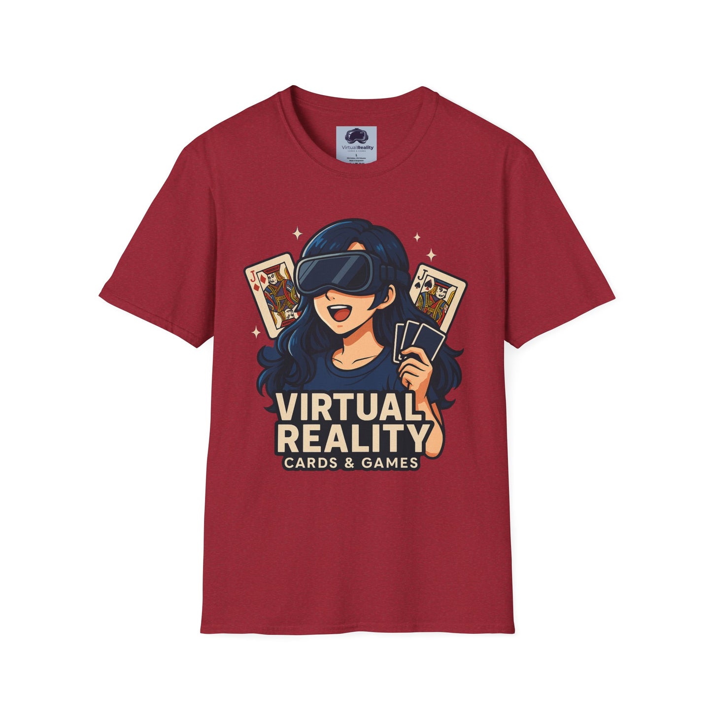 VRCG ♀️ - Unisex Softstyle T-Shirt - Trippy 420 Teeshirt - Psychedelic Mushrooms