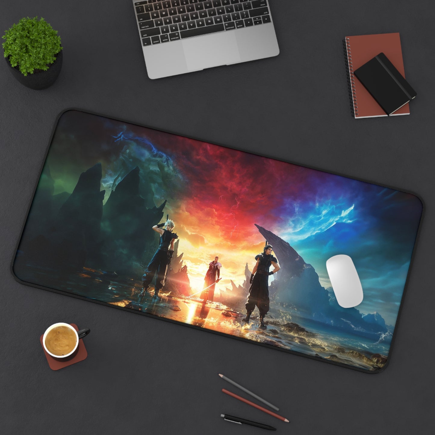 Fantasy Color Cloud Desk Mat