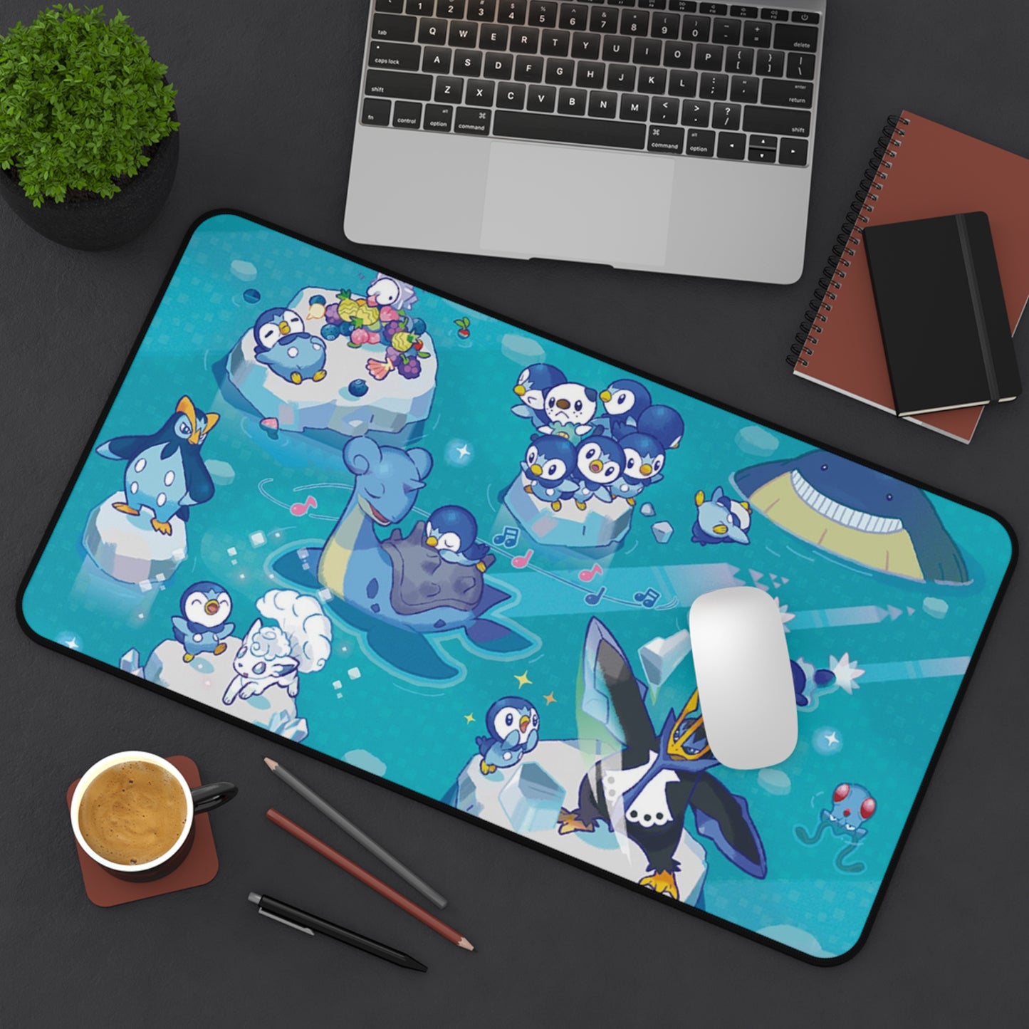 Penguin Monster Desk Mat