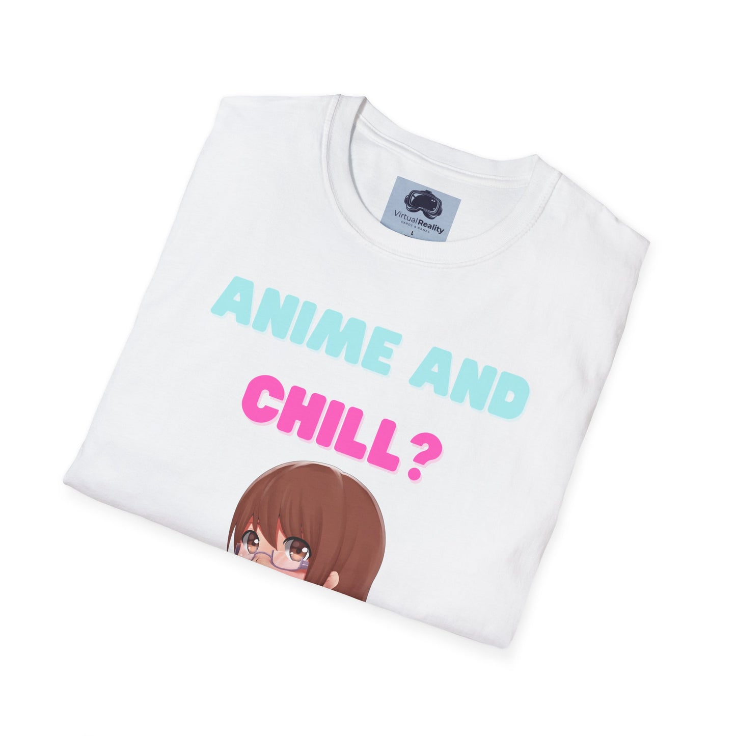 Anime and Chill - Unisex Softstyle T-Shirt - Anime shirt