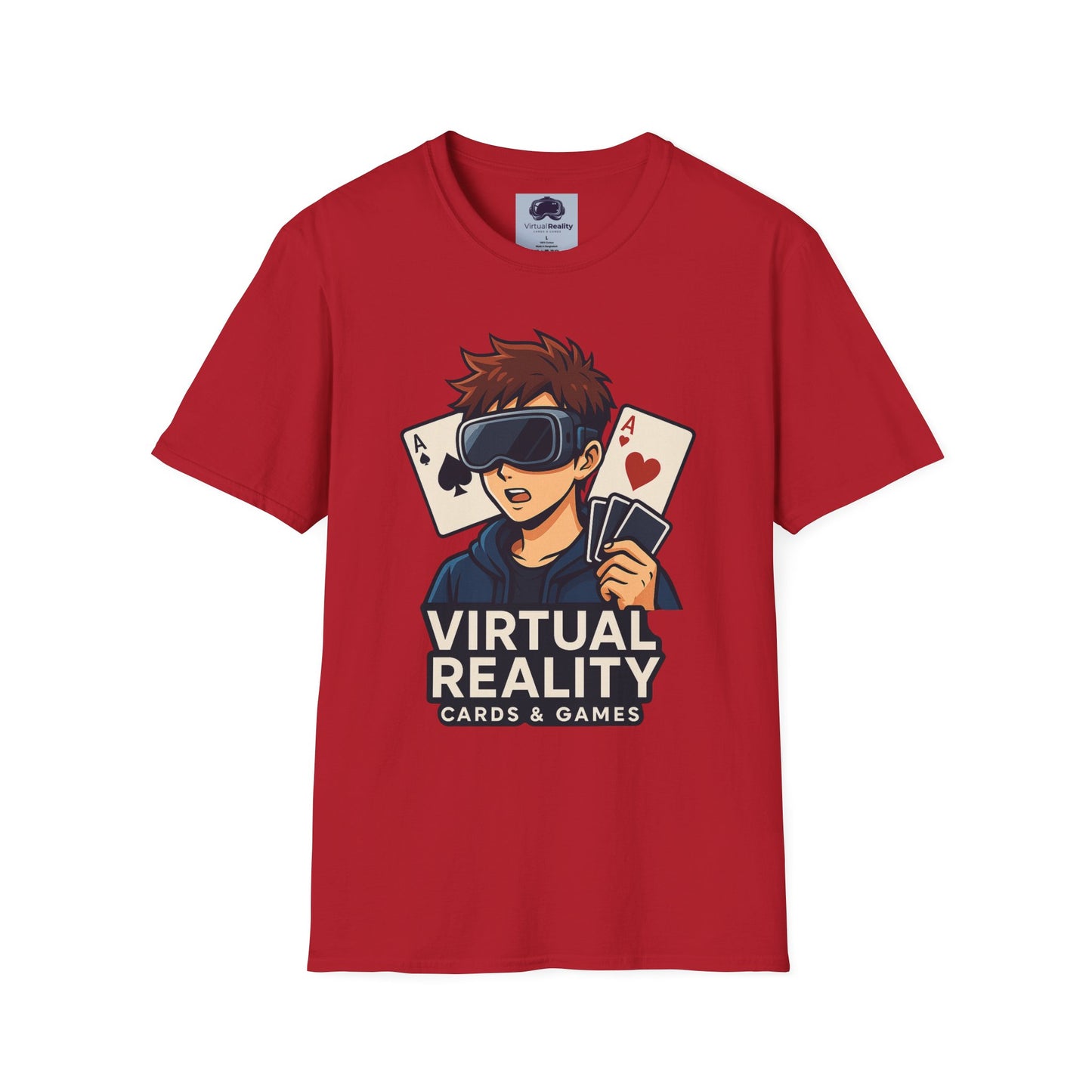 VRCG ♂️ - Unisex Softstyle T-Shirt - Trippy 420 Teeshirt - Psychedelic Mushrooms
