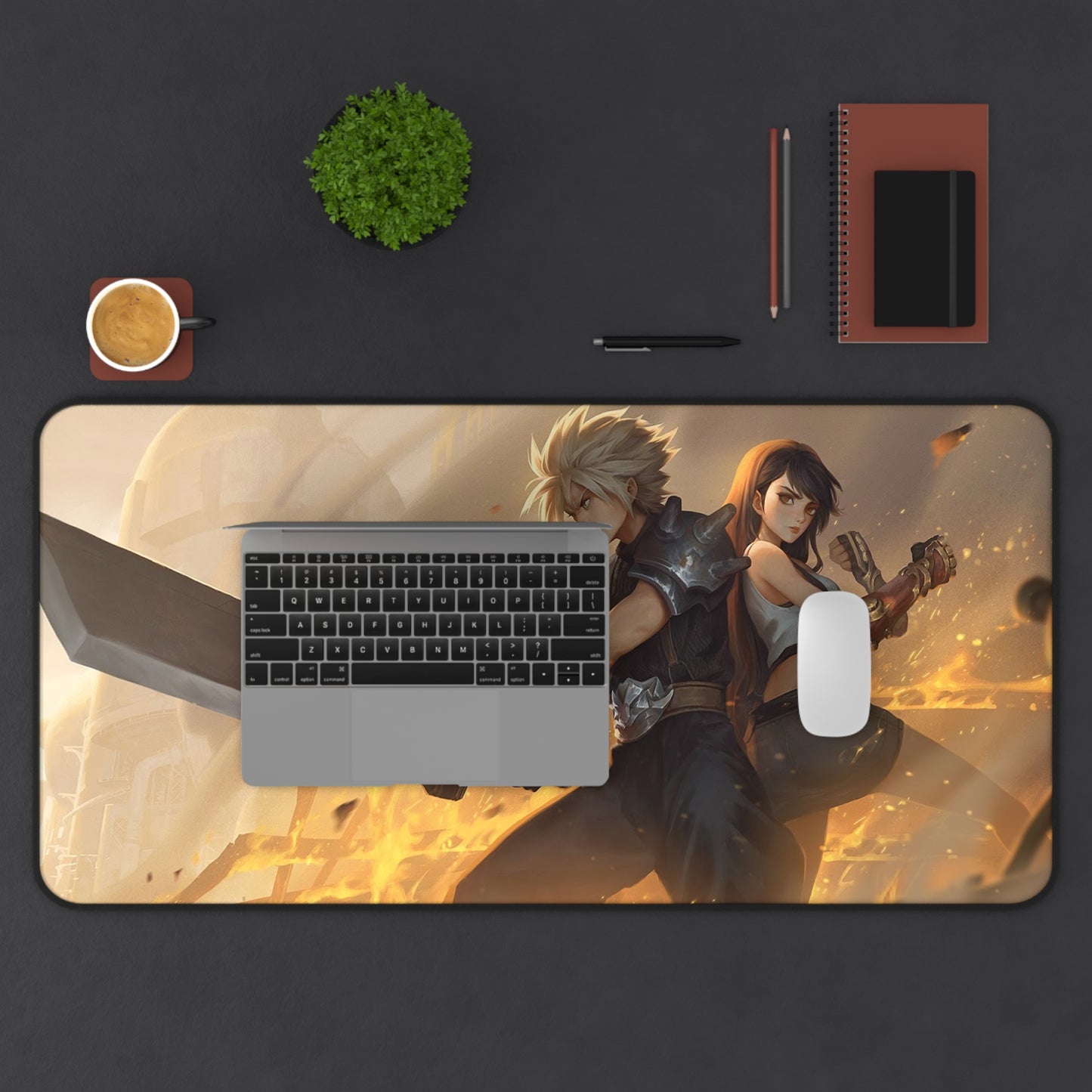 Fantasy Warrior Desk Mat