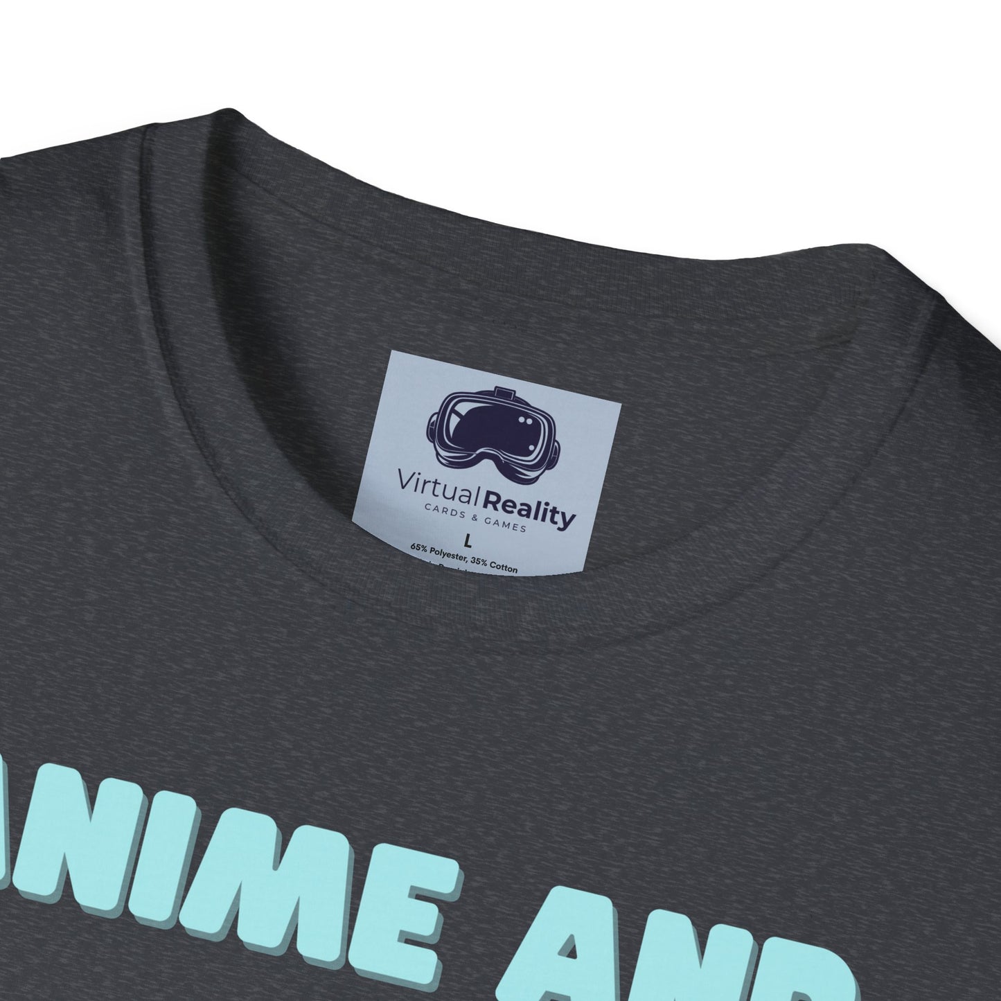 Anime and Chill - Unisex Softstyle T-Shirt - Anime shirt
