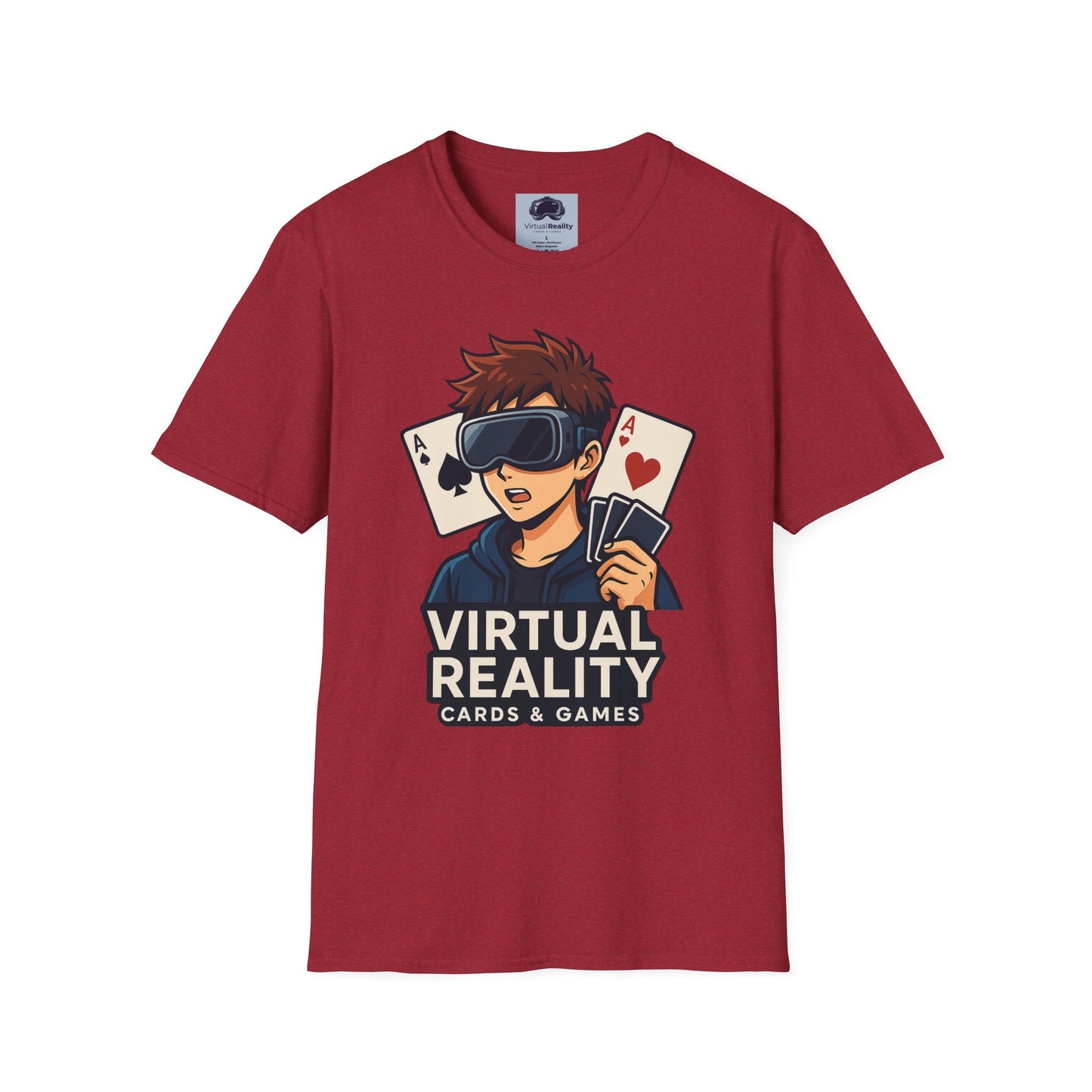 VRCG ♂️ - Unisex Softstyle T-Shirt - Trippy 420 Teeshirt - Psychedelic Mushrooms