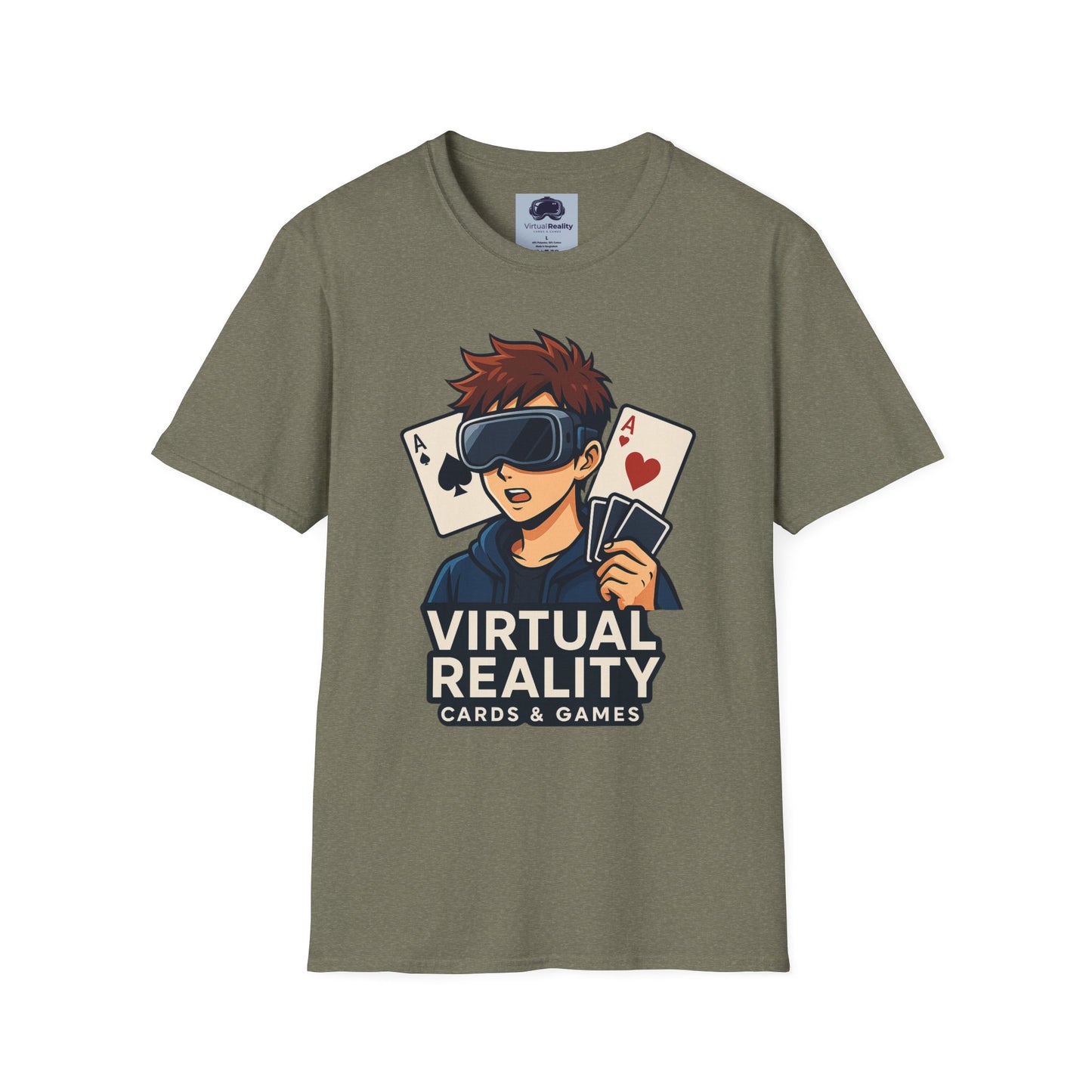 VRCG ♂️ - Unisex Softstyle T-Shirt - Trippy 420 Teeshirt - Psychedelic Mushrooms