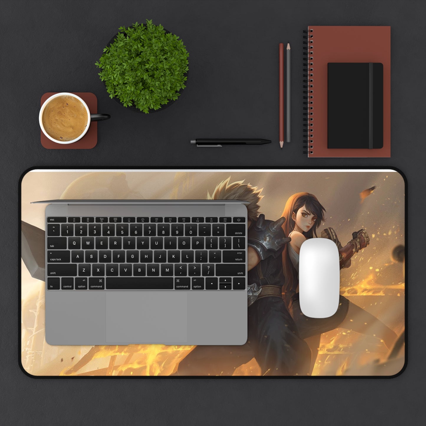 Fantasy Warrior Desk Mat