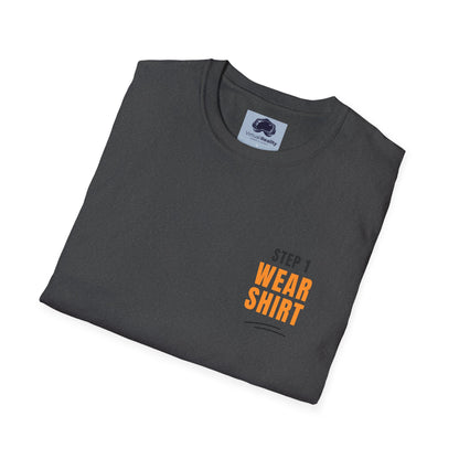 Step 1 "Wear Shirt" Unisex Softstyle T-Shirt