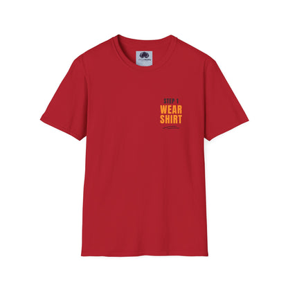 Step 1 "Wear Shirt" Unisex Softstyle T-Shirt