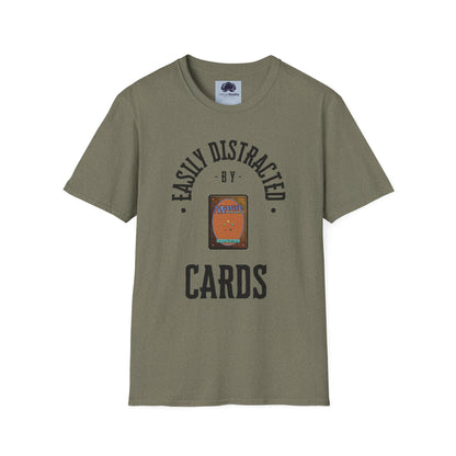 Easily distracted by MTG Unisex Softstyle T-Shirt