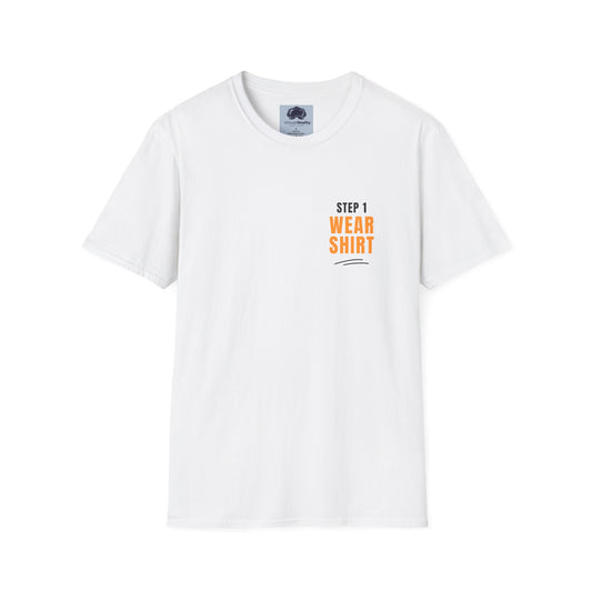 Step 1 "Wear Shirt" Unisex Softstyle T-Shirt