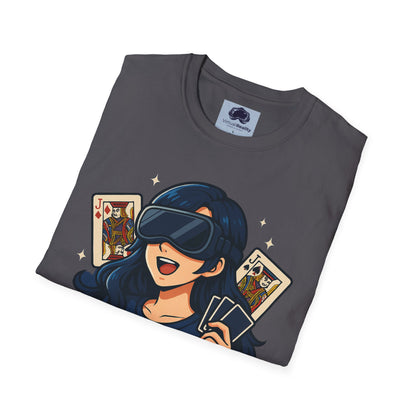 VRCG ♀️ - Unisex Softstyle T-Shirt - Trippy 420 Teeshirt - Psychedelic Mushrooms
