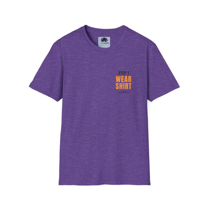 Step 1 "Wear Shirt" Unisex Softstyle T-Shirt