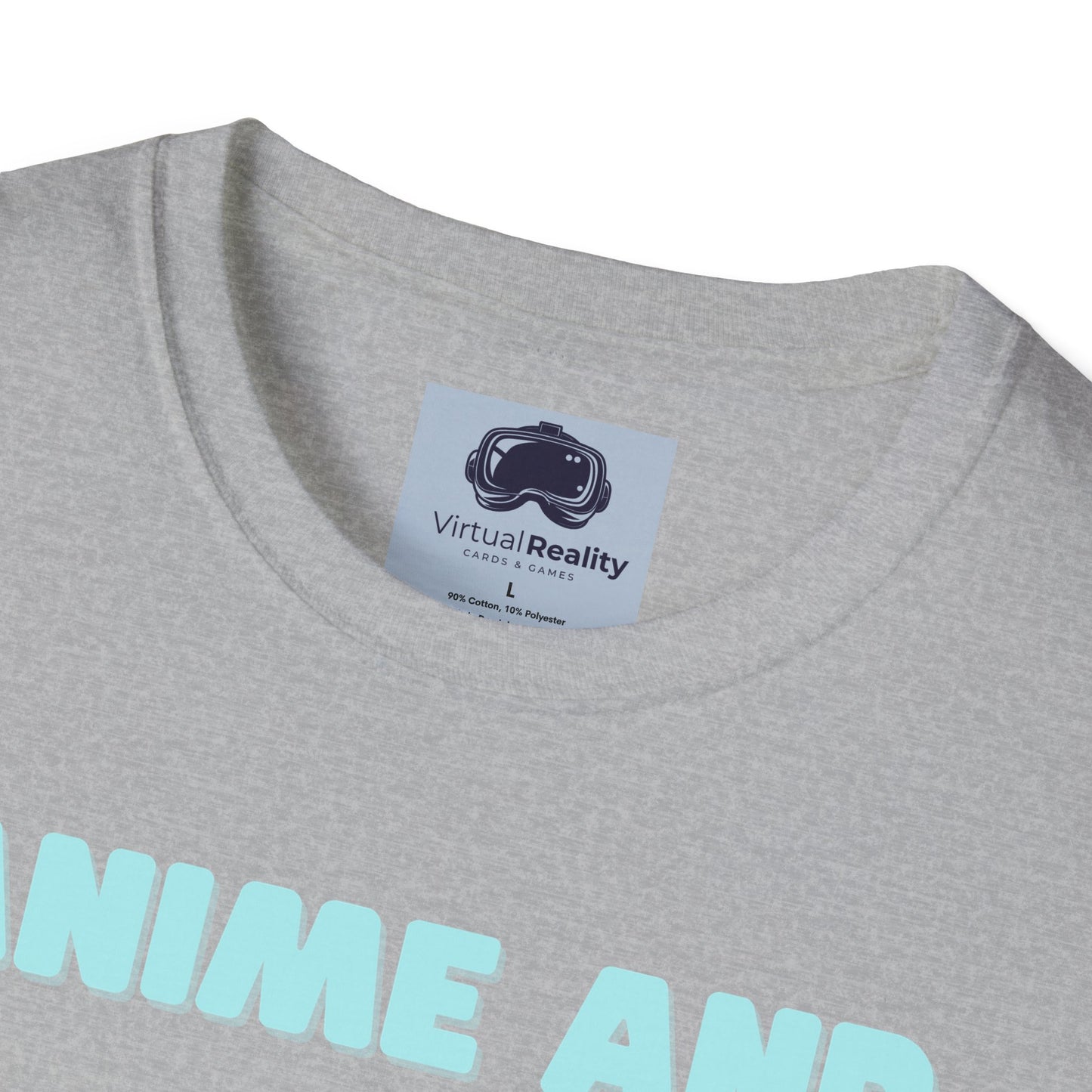 Anime and Chill - Unisex Softstyle T-Shirt - Anime shirt