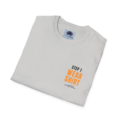 Step 1 "Wear Shirt" Unisex Softstyle T-Shirt