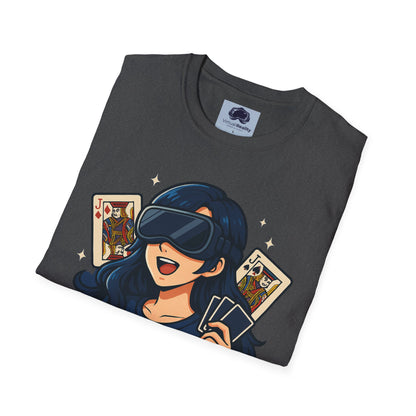 VRCG ♀️ - Unisex Softstyle T-Shirt - Trippy 420 Teeshirt - Psychedelic Mushrooms