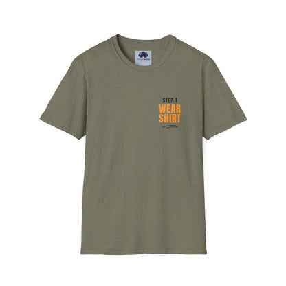 Step 1 "Wear Shirt" Unisex Softstyle T-Shirt