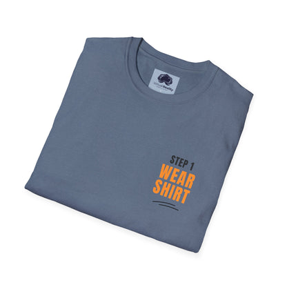 Step 1 "Wear Shirt" Unisex Softstyle T-Shirt