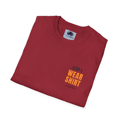 Step 1 "Wear Shirt" Unisex Softstyle T-Shirt