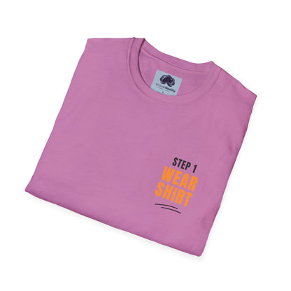 Step 1 "Wear Shirt" Unisex Softstyle T-Shirt